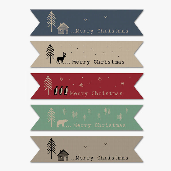 Ribbon stickers self adhesive - East of India