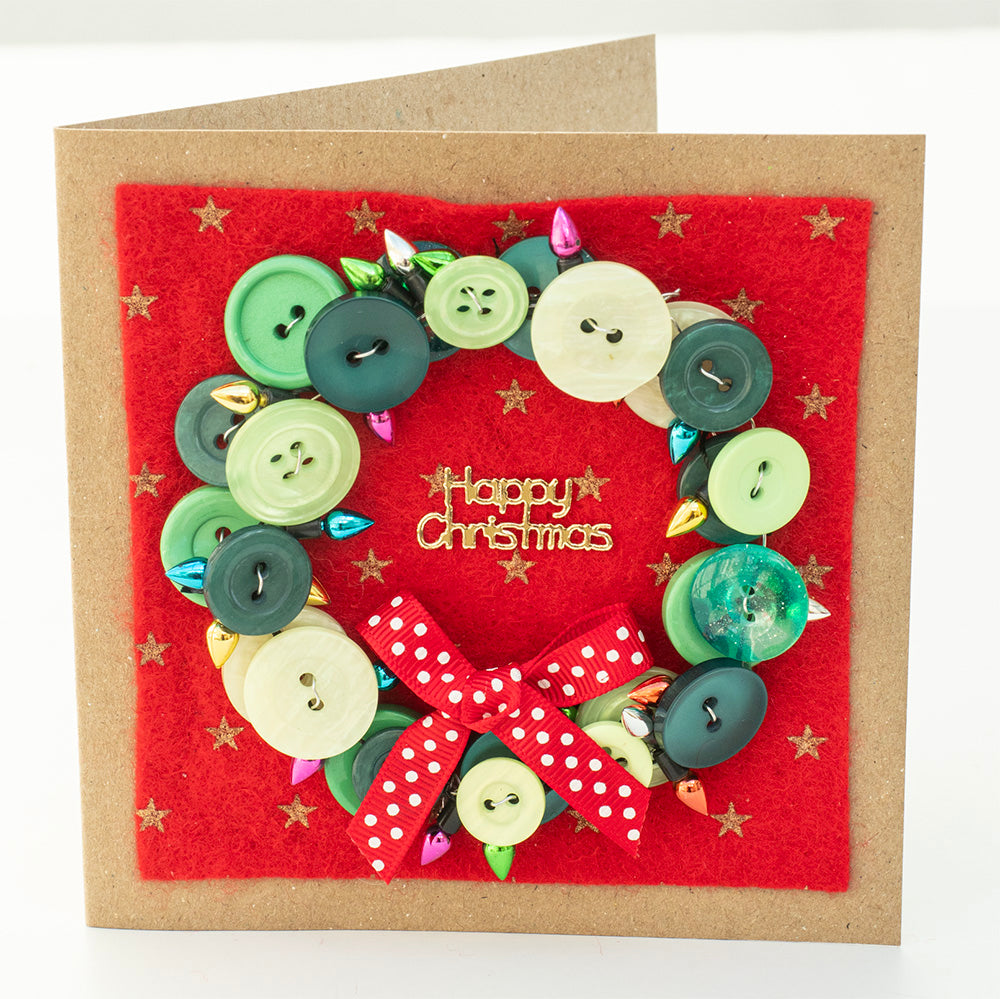 Button Wreath