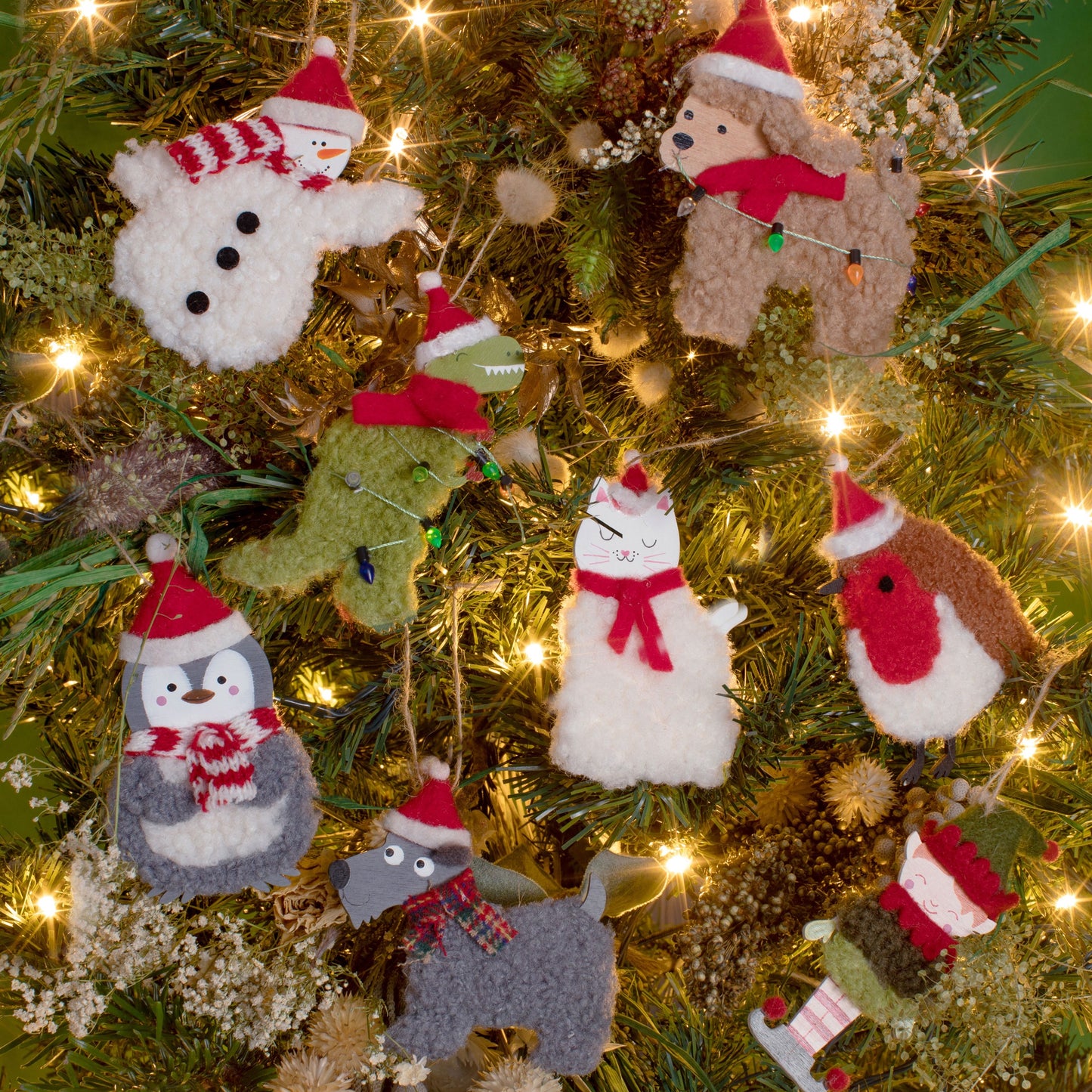 Scottie dog hanging decoration