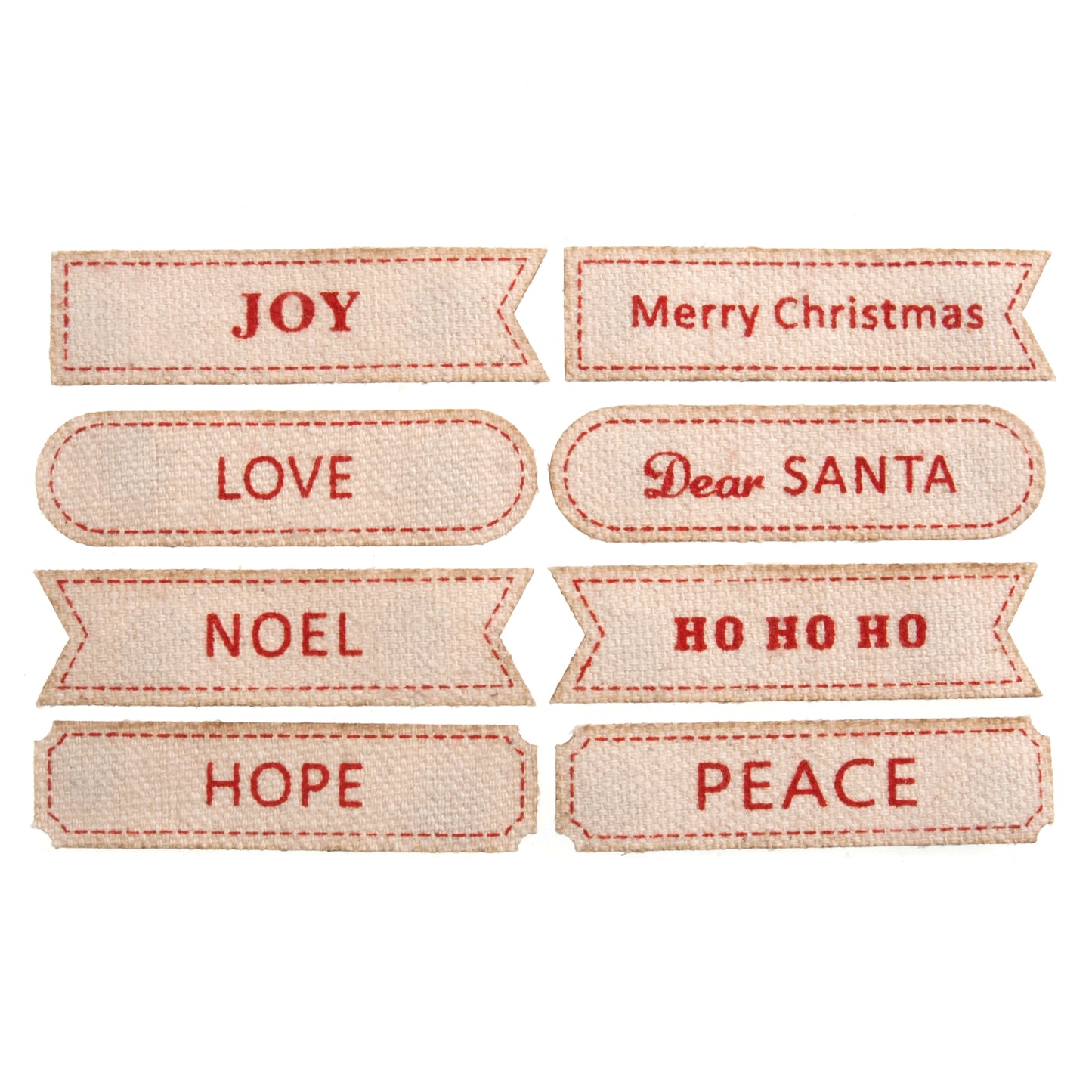 Fabric Labels - for cards & craft projects