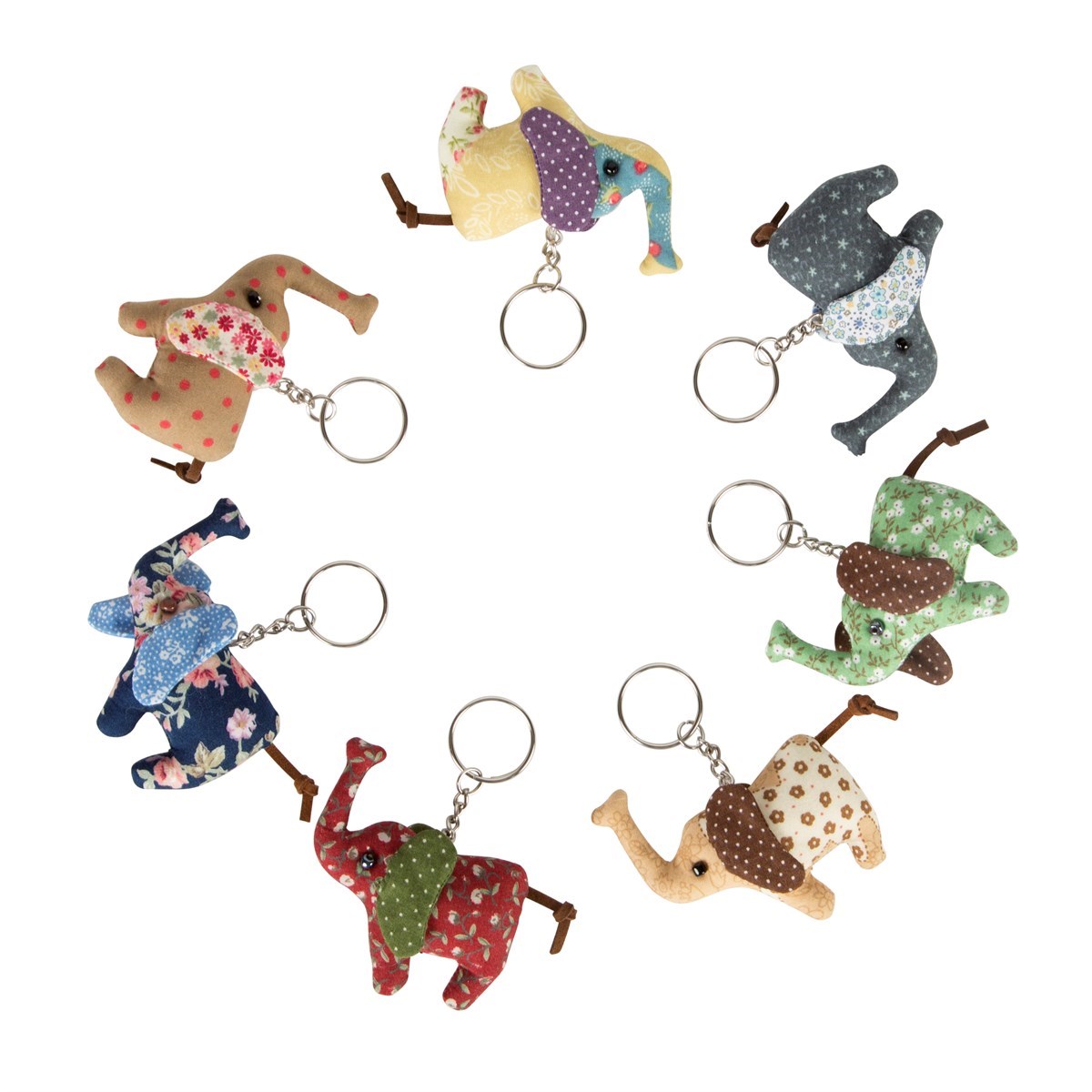 Mini Elephant Keyring