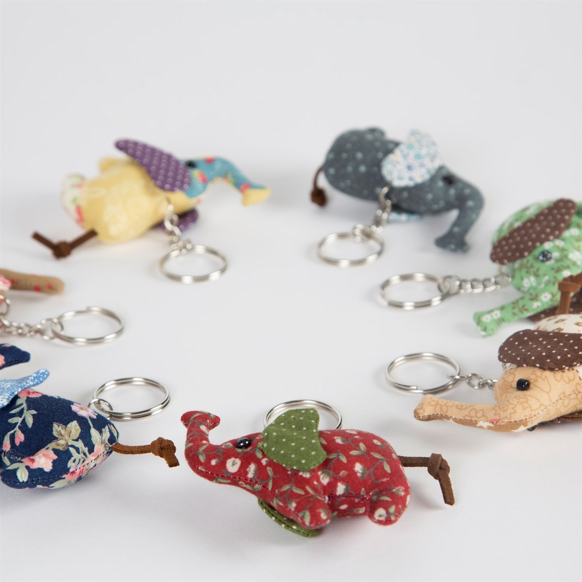 Mini Elephant Keyring