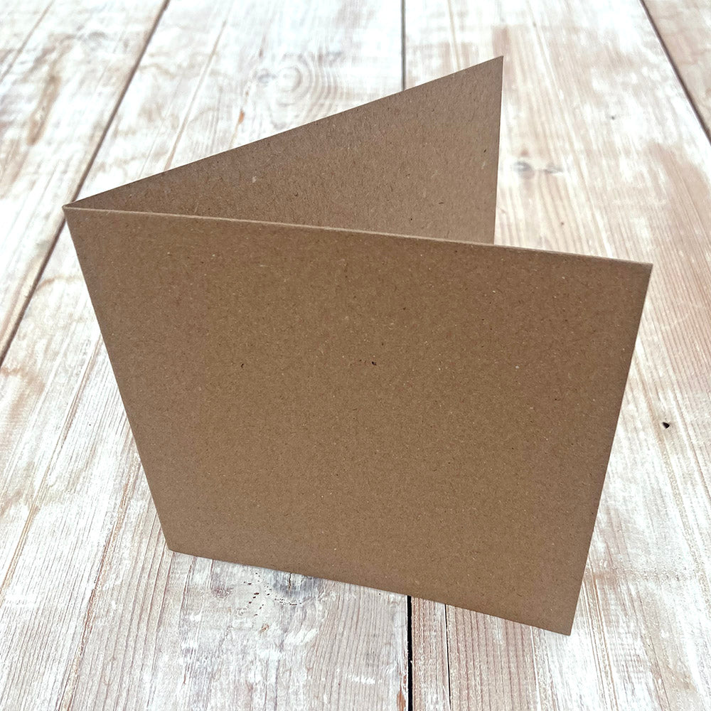 Kraft 5x5in Cards & Envelopes - 10 pack