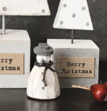 Snowman decoration - East of India