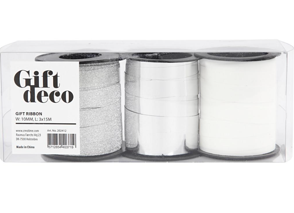 Curling ribbon - Box of 3 reels