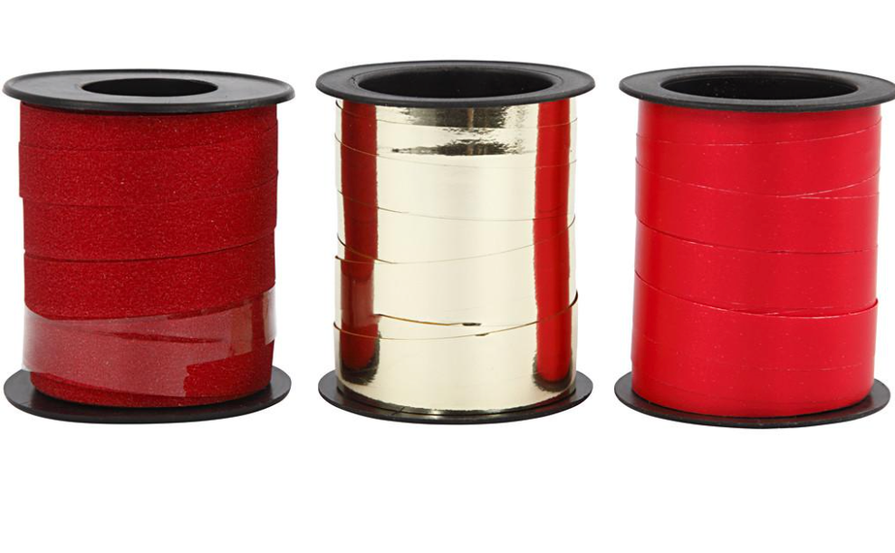 Curling ribbon - Box of 3 reels