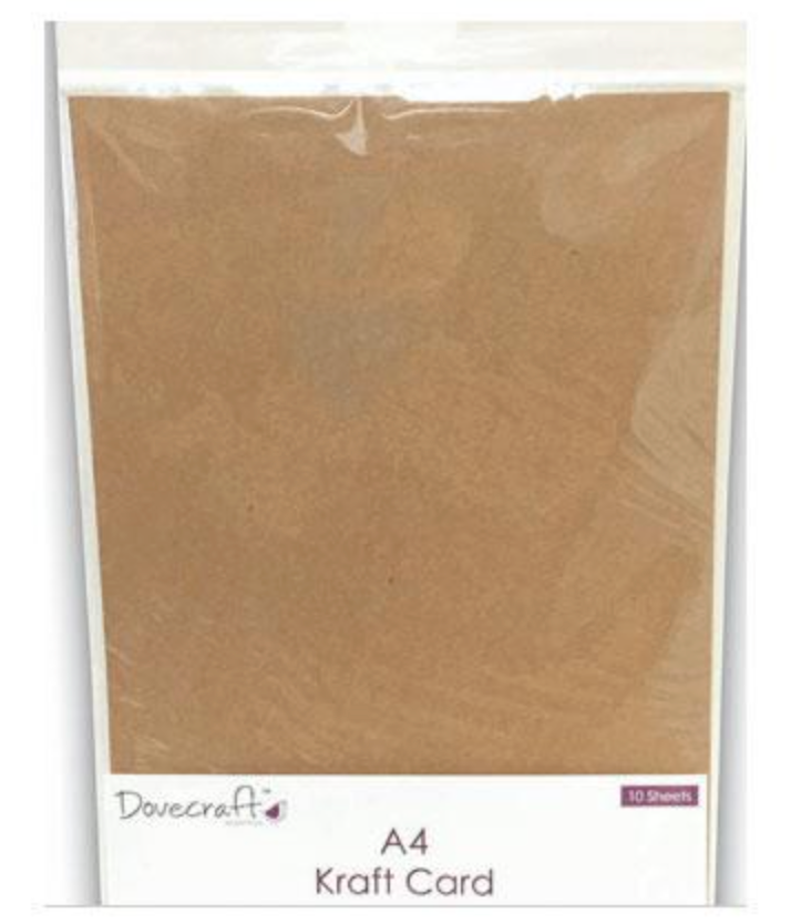 A4 Premium Kraft Card