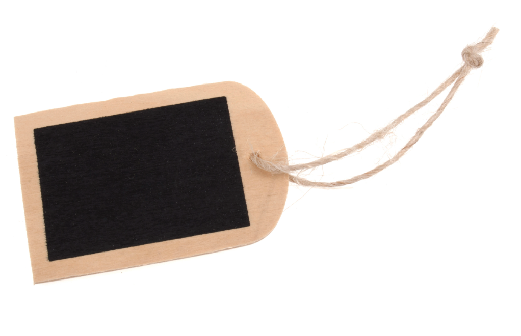Blackboard Present Tags - Pack of 3