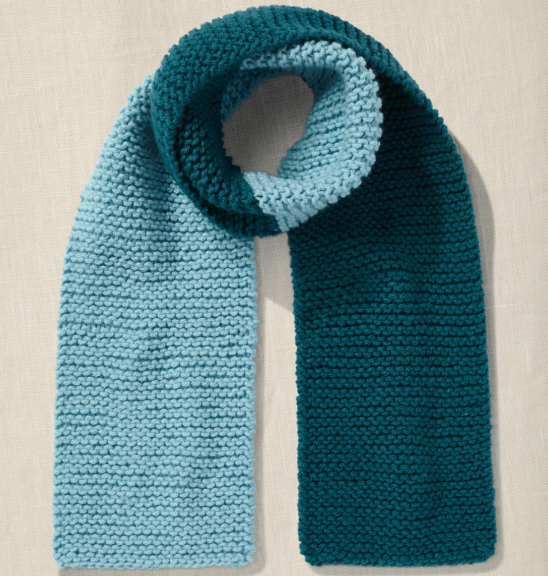 DMC Mindful Making The Serene Scarf Knitting Kit