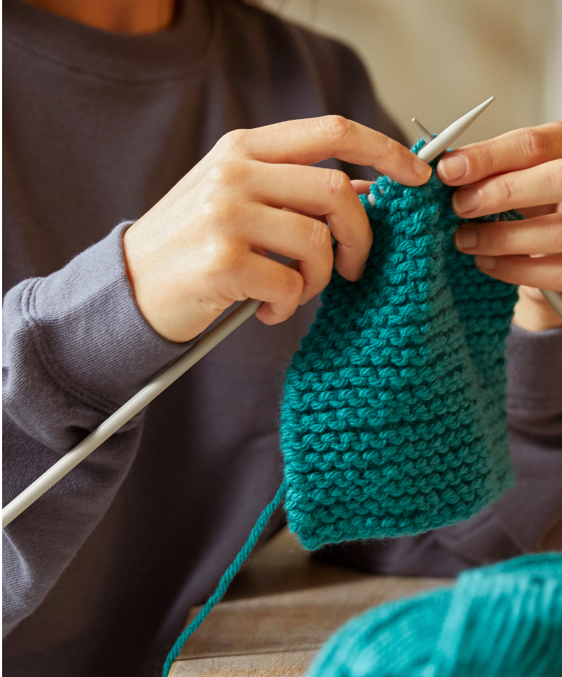 DMC Mindful Making The Serene Scarf Knitting Kit