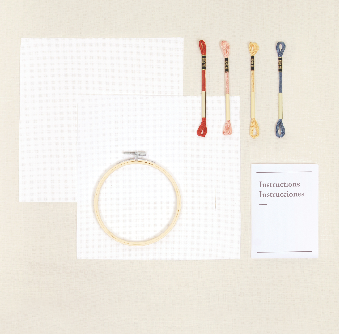 DMC Mindful Making The Medative Mandala Duo Cross Stitch Kit