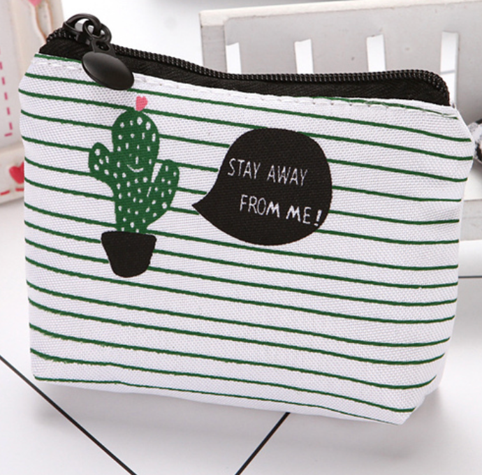 Child's coin purse - Stay Away From Me!