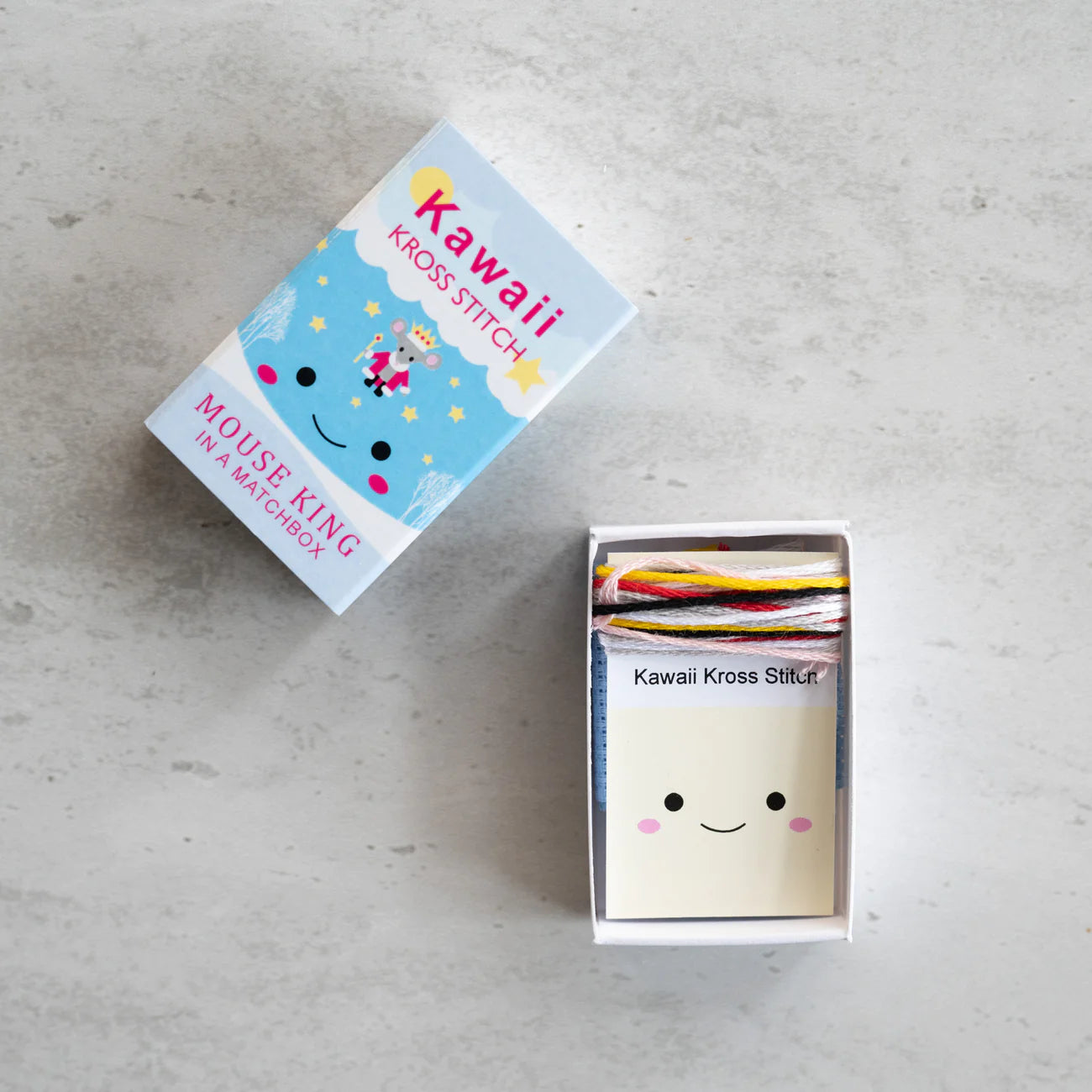 Christmas Kawaii Mouse King Cross Stitch Kit