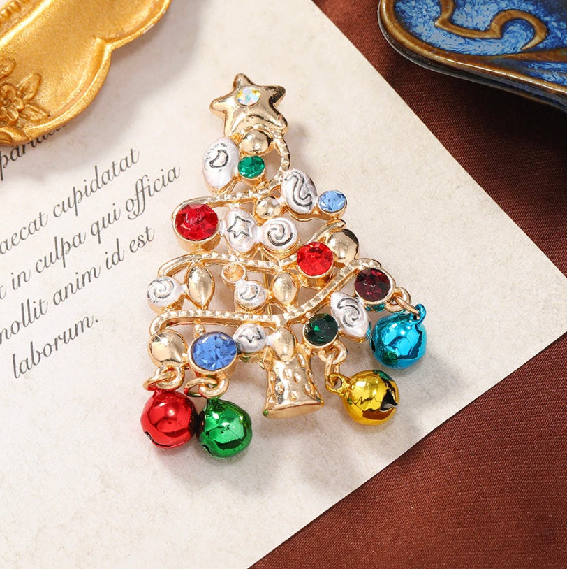 Christmas Tree Brooch