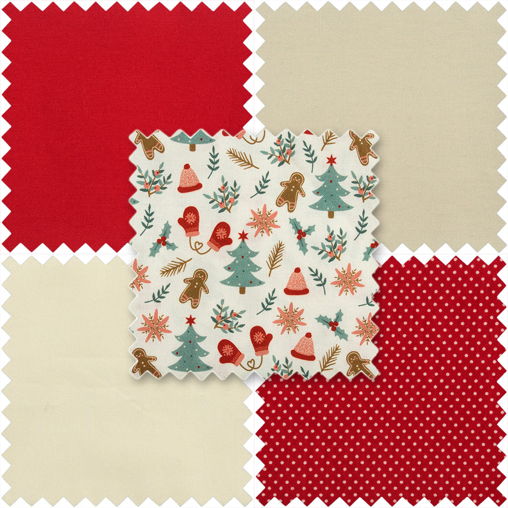 Christmas Fat Quarter fabric bundle