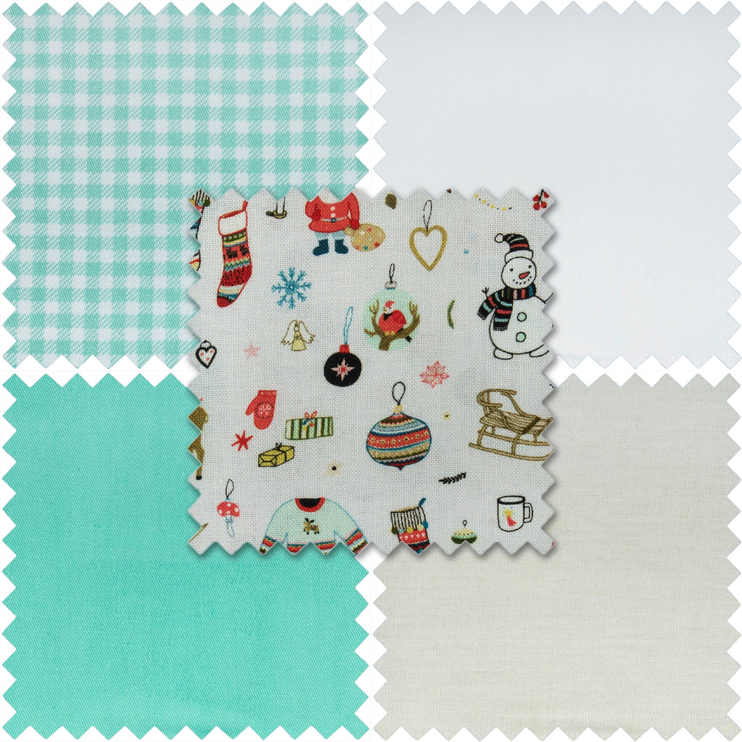 Christmas Fat Quarter fabric bundle