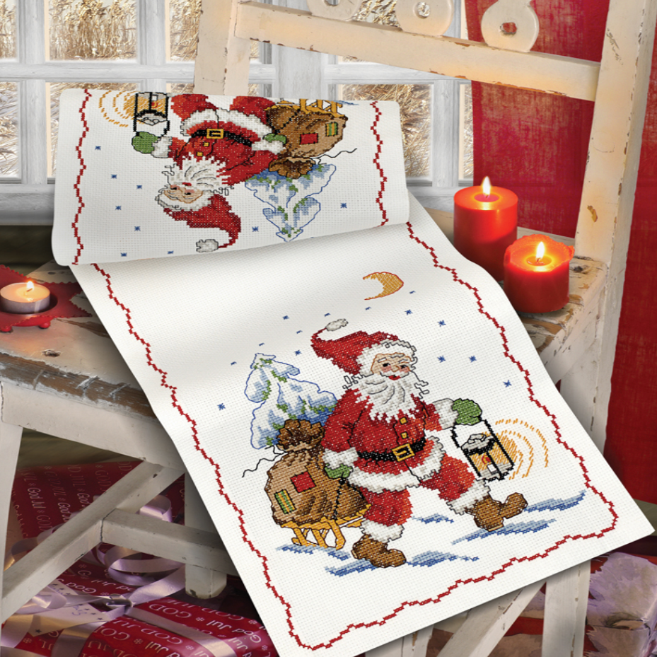 Cross stitch Table Runner kit - Anchor