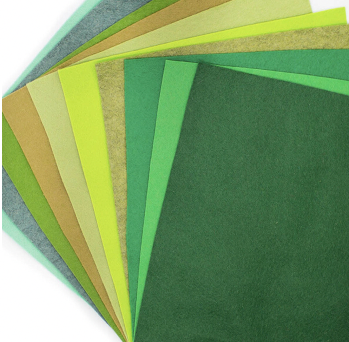 Felt Jelly Roll - Woodland colour