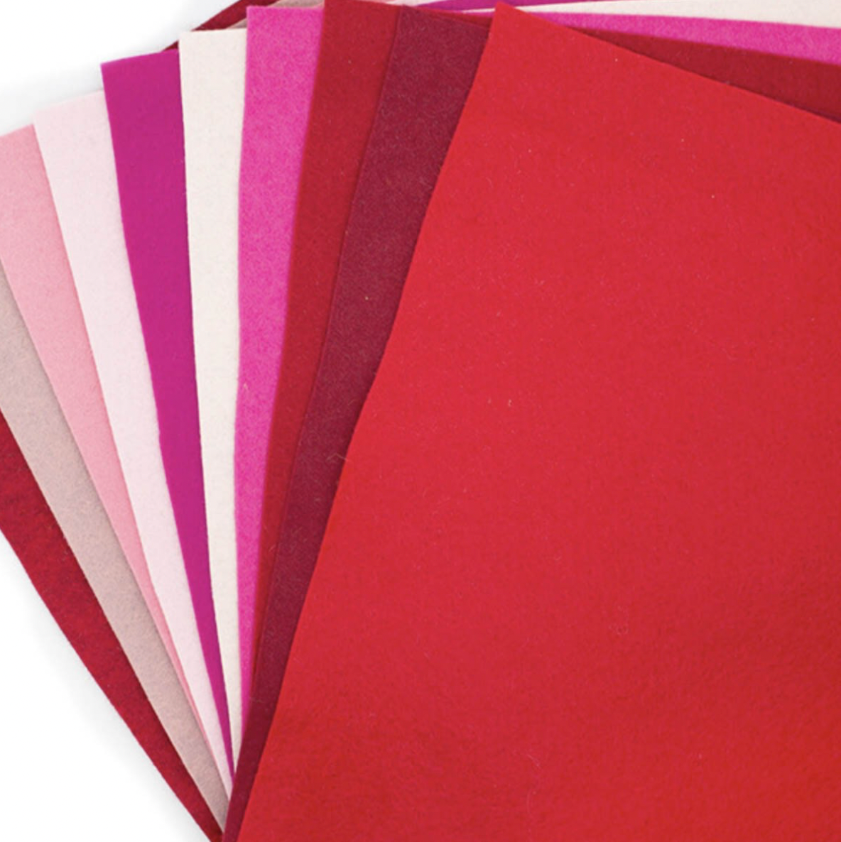 Felt Jelly Roll - Cherry range