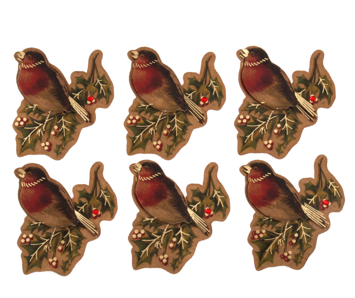 Vintage Robins - for paper crafting