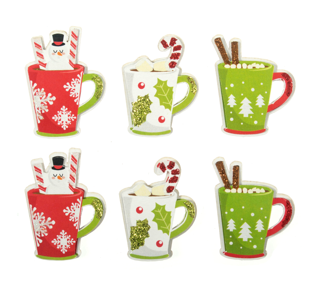 Festive Hot Chocolate - for paper crafting