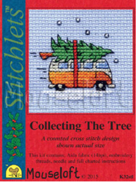 Mouseloft Camper Van Collecting Tree Card with Envelope