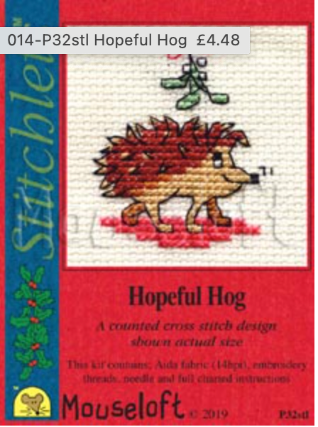 Mouseloft Hopeful Hog Card with Envelope