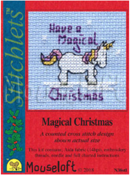 Mouseloft Magical Christmas Card with Envelope