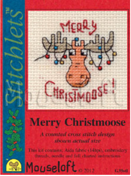 Mouseloft Merry Christmoose Card with Envelope