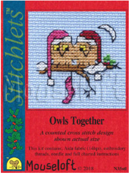 Mouseloft Owl's Together Card with Envelope