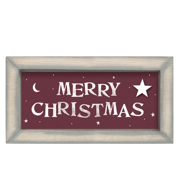 East Of India - Merry Christmas sign