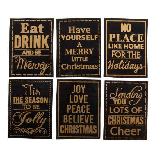 Christmas Signs - for paper crafting