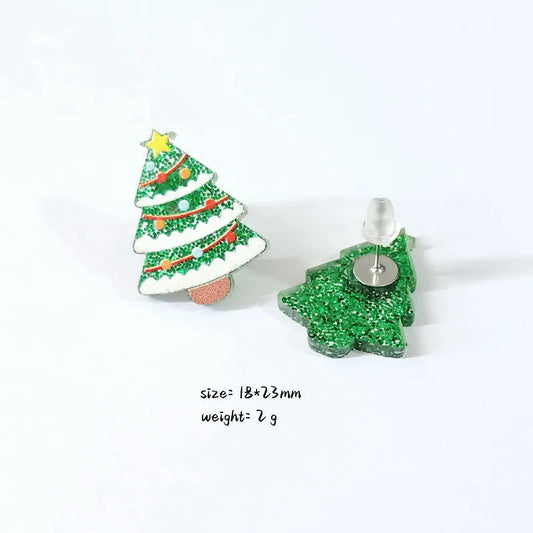 Christmas tree Stud earrings