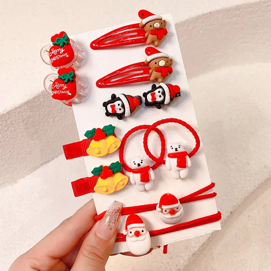 Cartoon Style Jingling Bell Acrylic Hair Clip Hair Tie