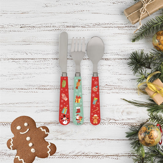 Christmas Children's Cutlery Set