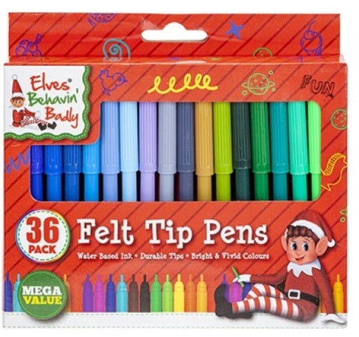 Elves Behavin Badly Felt Tips