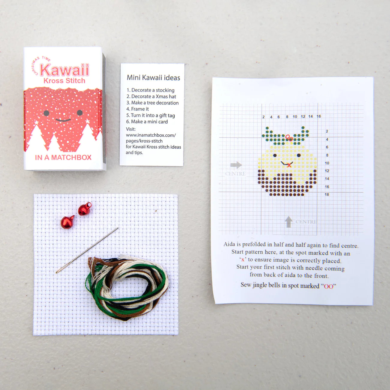 Christmas Pudding Cross Stitch Kit