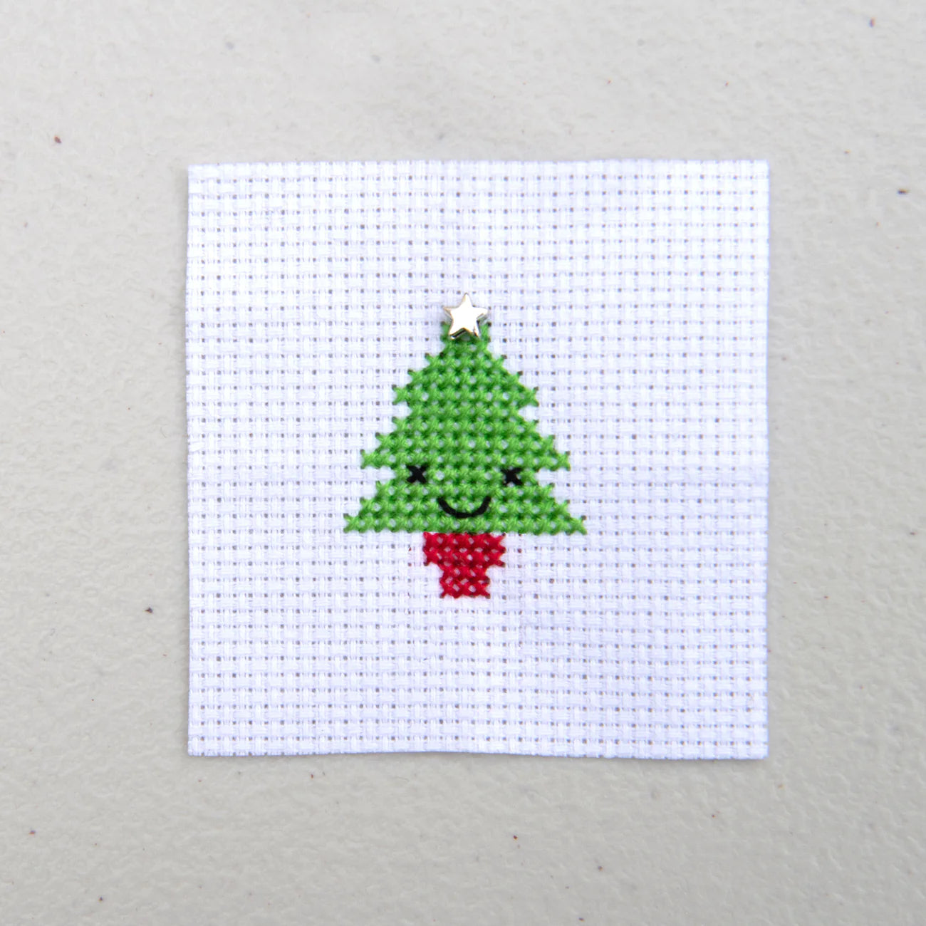 Christmas Kawaii Christmas Tree Cross Stitch Kit