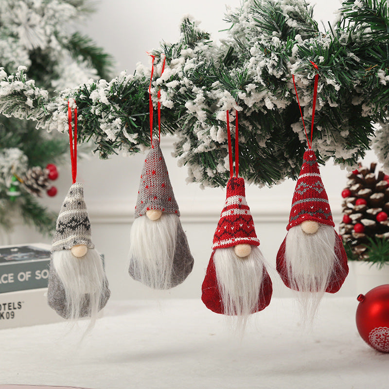 Swedish Tomte Gnome Santa Hanging Ornament