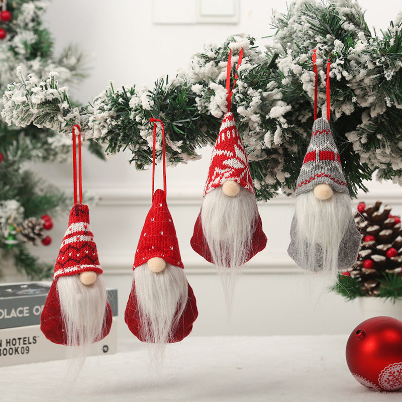 Swedish Tomte Gnome Santa Hanging Ornament