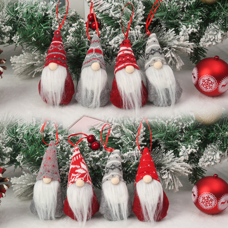 Swedish Tomte Gnome Santa Hanging Ornament