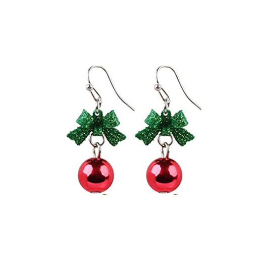 Christmas Bauble dangle earrings