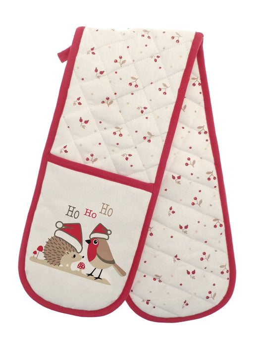 Ho Ho Ho Forest Friends Oven Glove