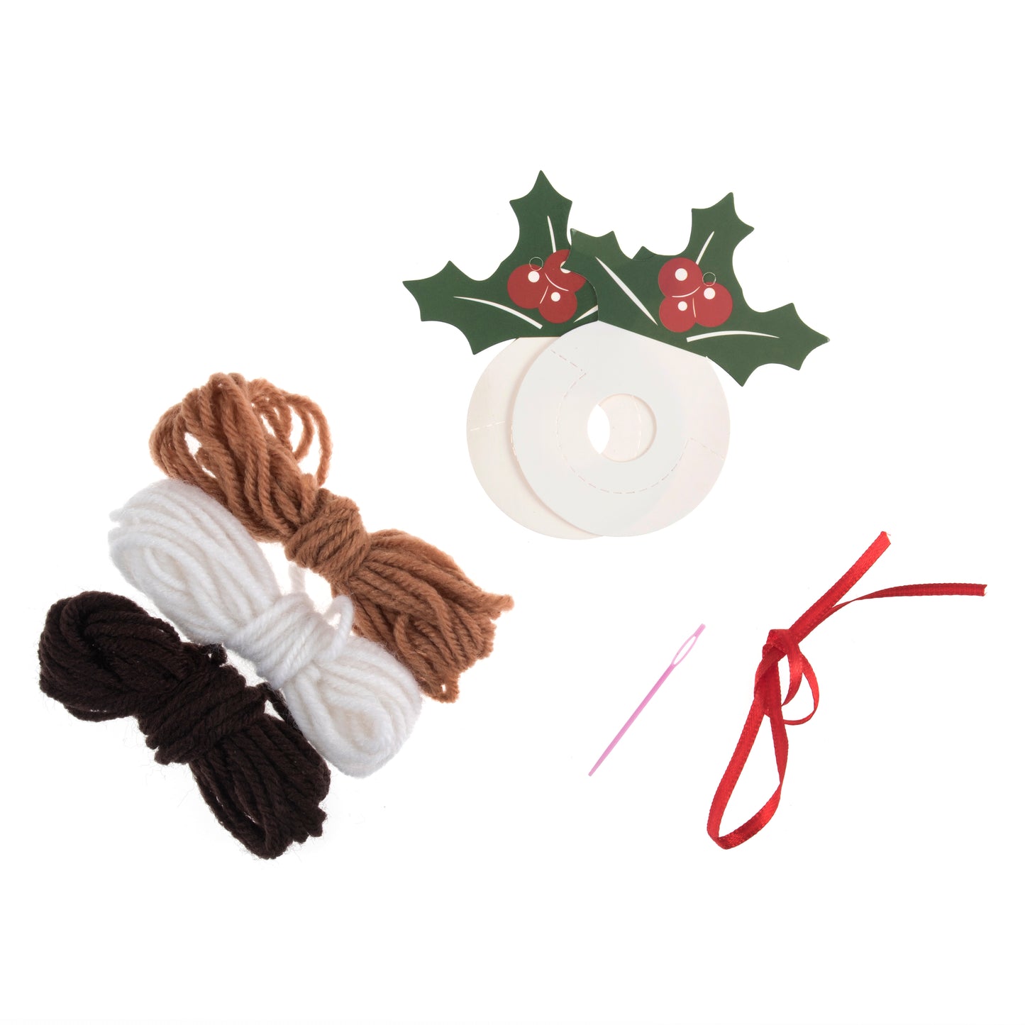 Pom Pom Christmas Pudding KIt - Trimits