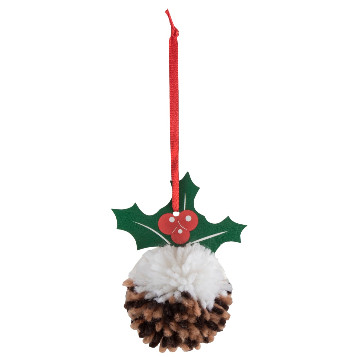 Pom Pom Christmas Pudding KIt - Trimits