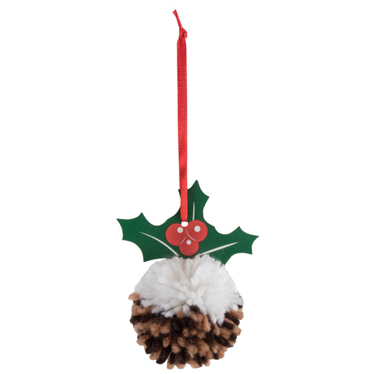 Pom Pom Christmas Pudding KIt - Trimits