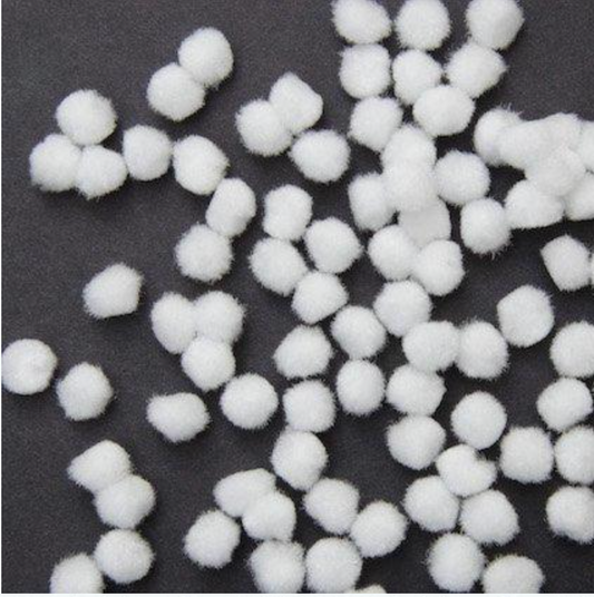 Copy of 10mm white Pom Poms - Pack of 450