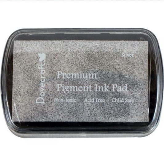 Dovecraft Pigment Ink Pad - Silver