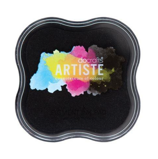 DoCrafts Artiste Pigment Ink Pad - Black