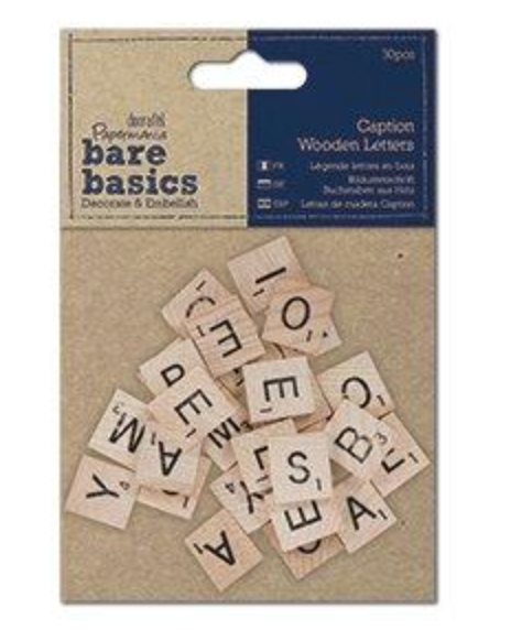 Wooden Letters - Papermania